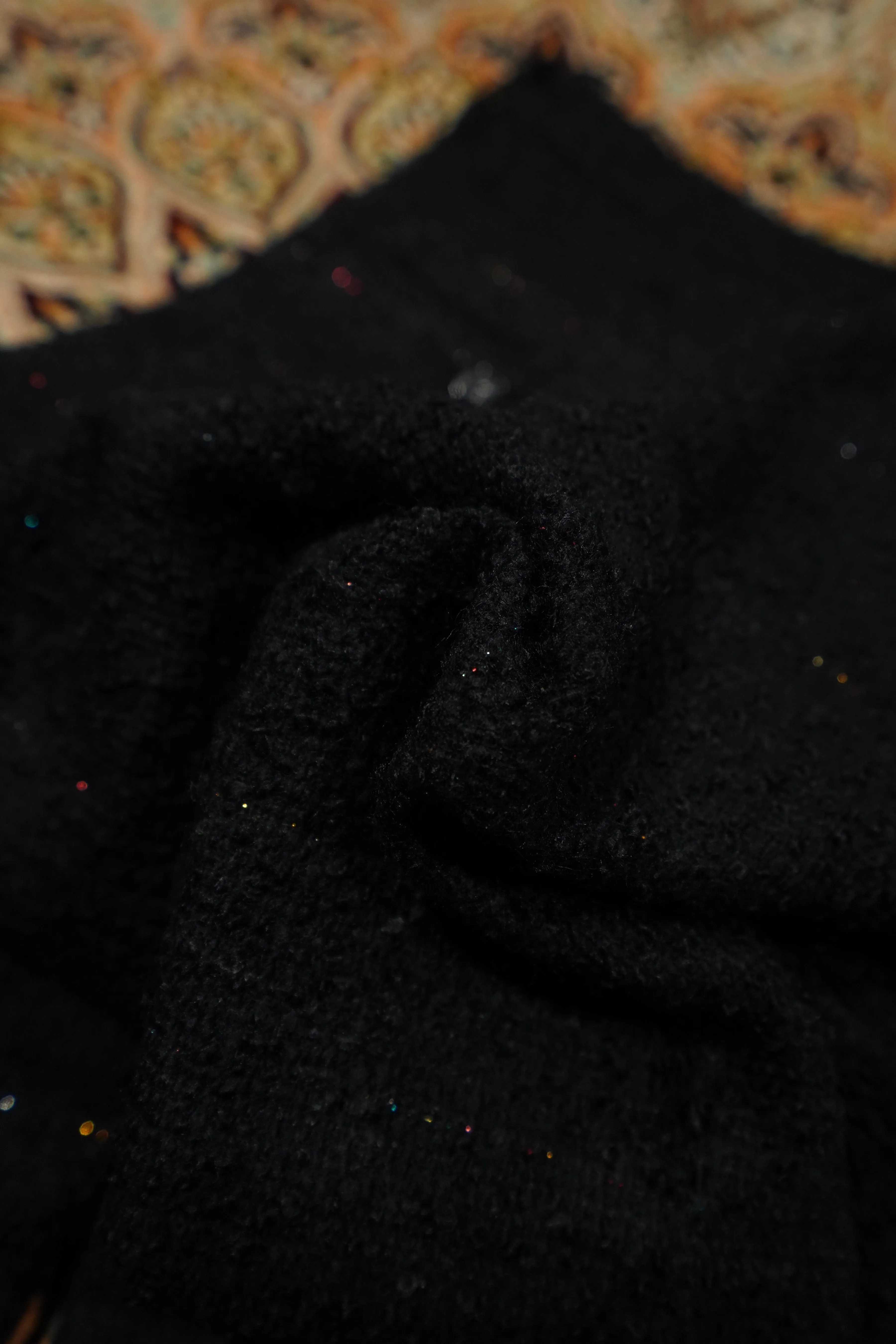 STEAF GRACEFUL PANTS (NIGHT BLACK)