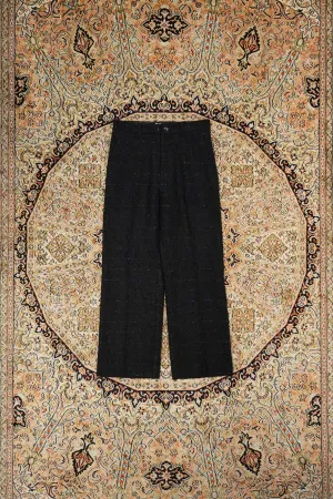 STEAF GRACEFUL PANTS (NIGHT BLACK)
