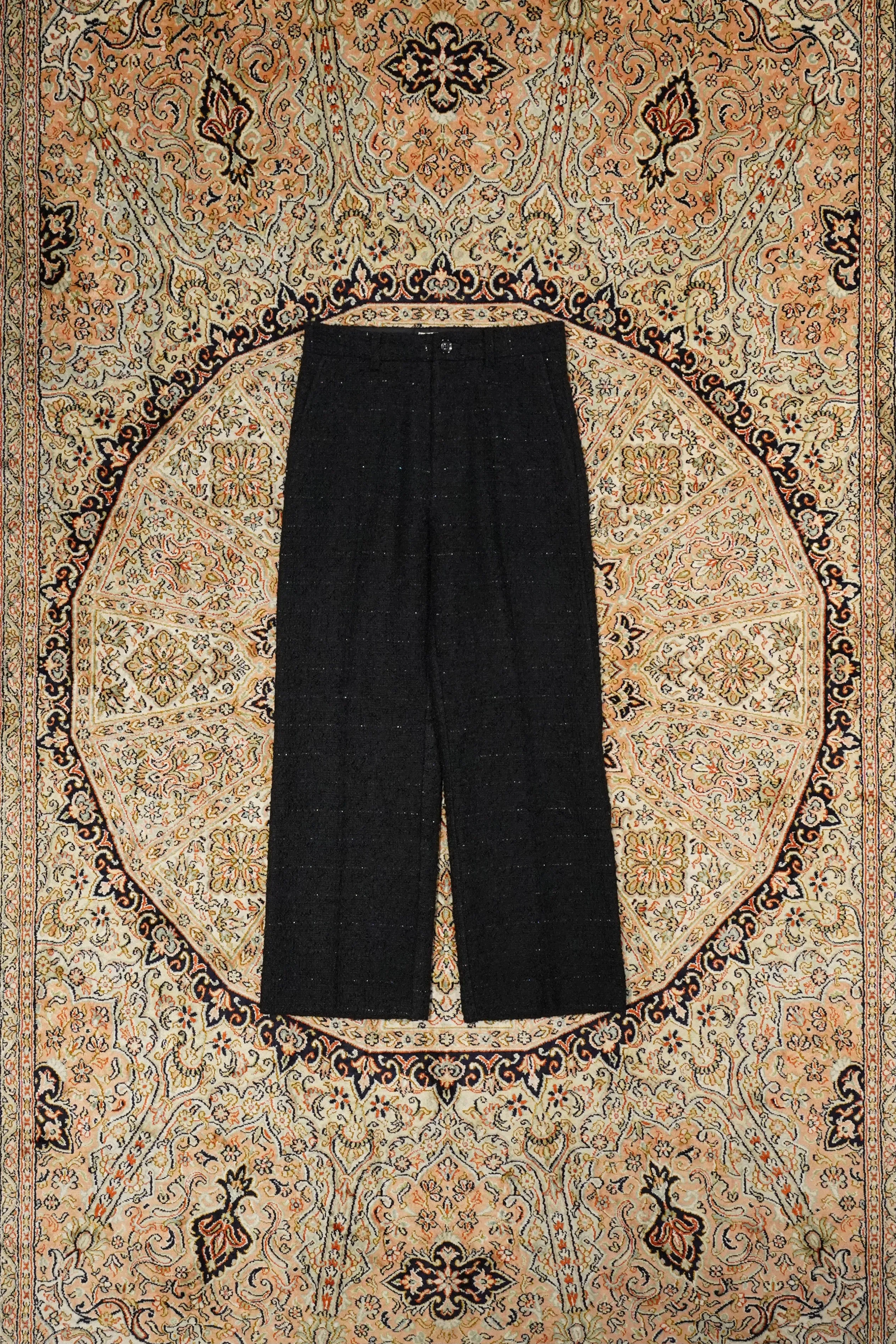 STEAF GRACEFUL PANTS (NIGHT BLACK)