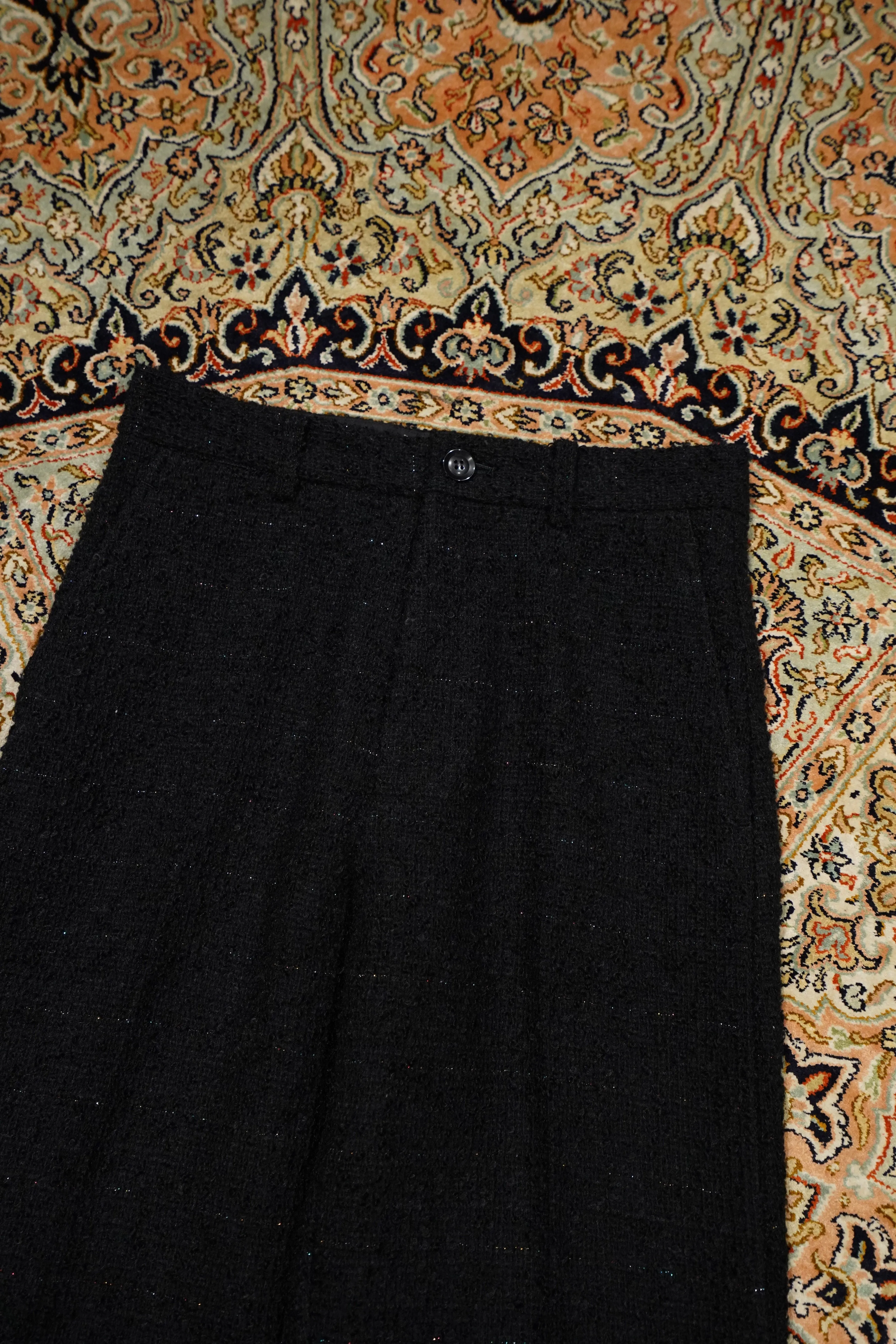 STEAF GRACEFUL PANTS (NIGHT BLACK)