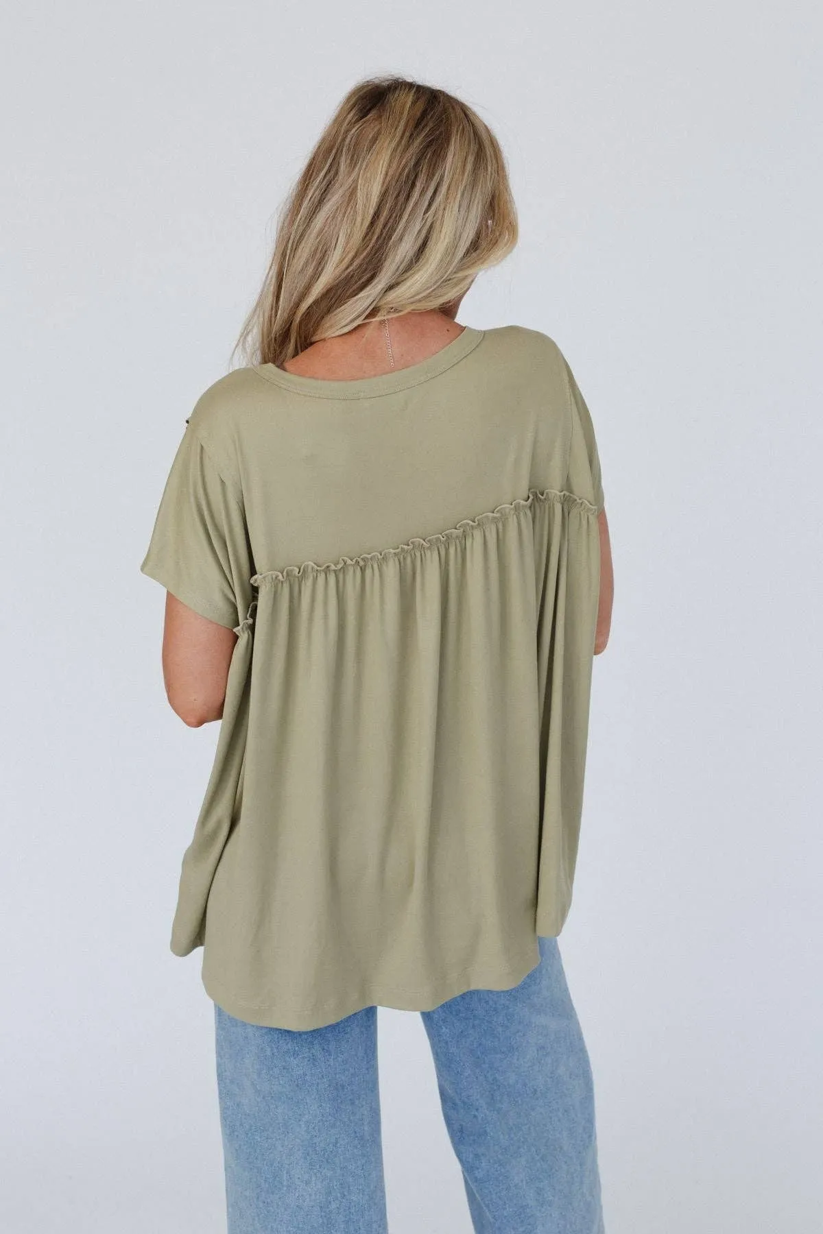 Sunday Morning Babydoll Top