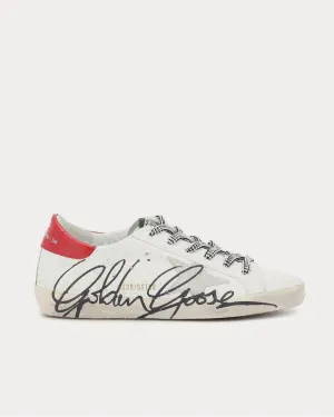 Superstar patent leather White Star Low Top Sneakers