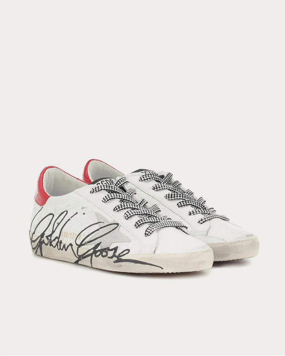 Superstar patent leather White Star Low Top Sneakers