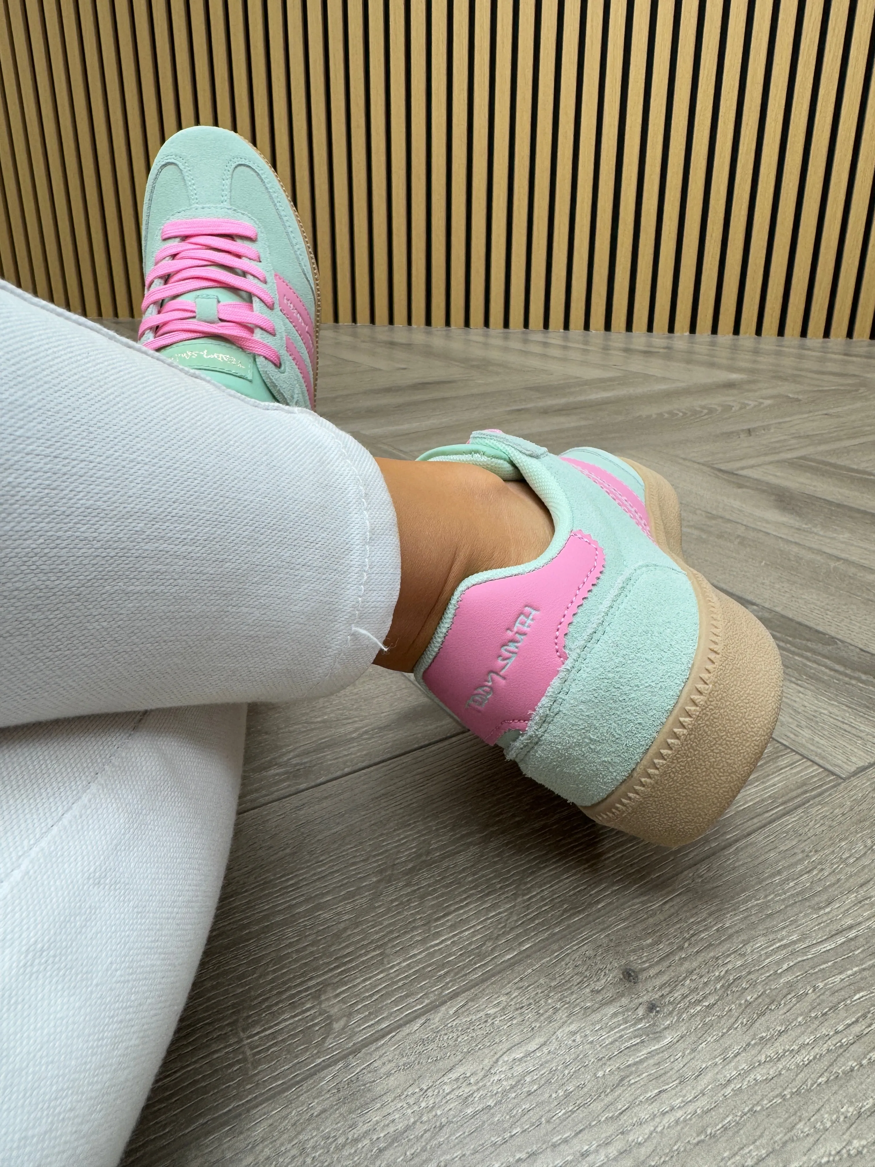 Teddy Smith (SS25) Trainer With Gum Sole 120123 - Verde *Light Green* (TS4)