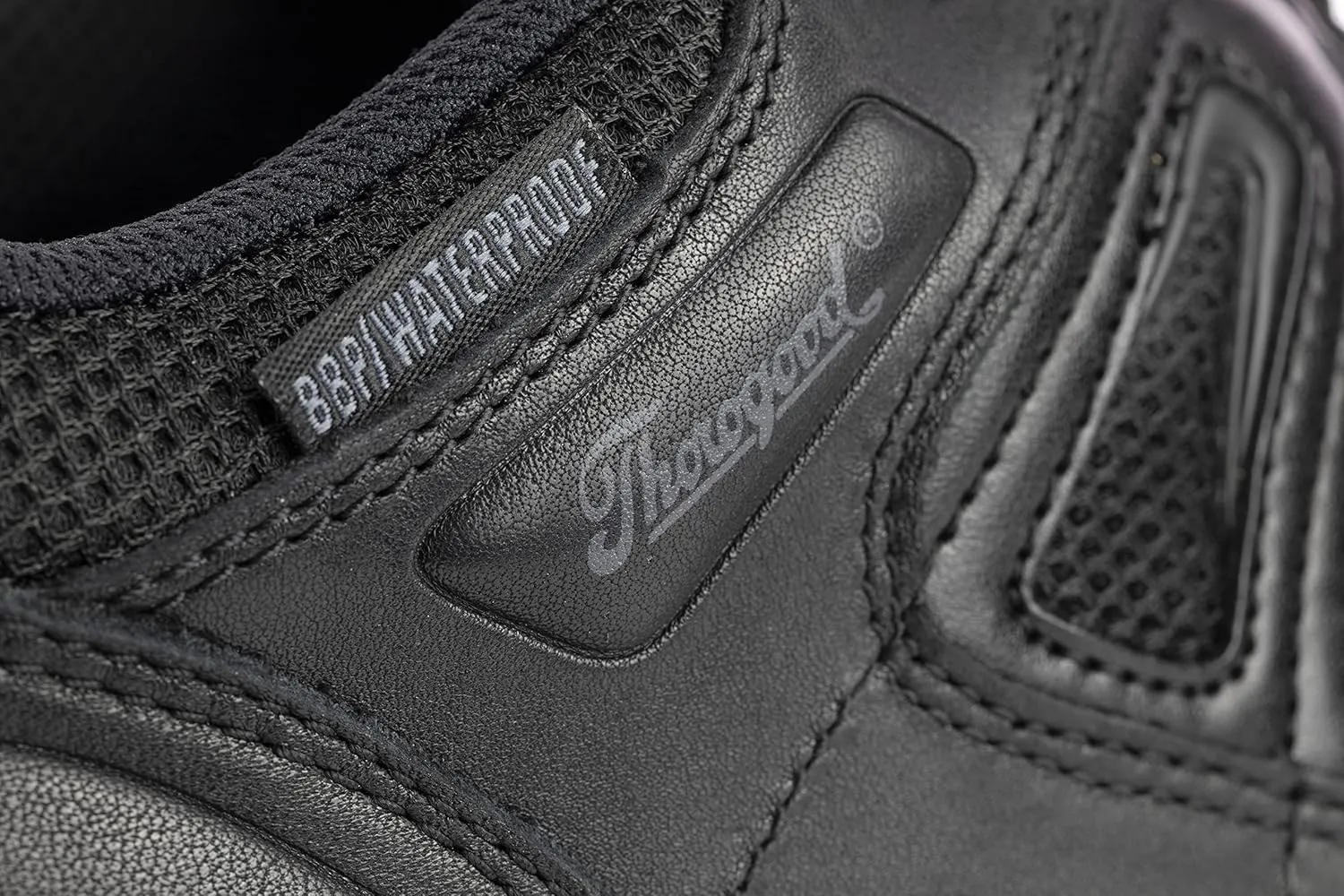 Thorogood Crosstrex Waterproof Safety Toe Work Shoes for Men - Lightweight Polishable Leather and Mesh with Comfort Insole and Slip-Resistant Outsole; ASTM Rated