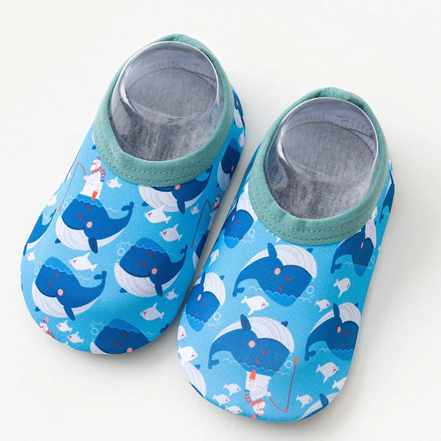 Toddler Baby Sock Shoes,0-7 Years Toddler Baby Boys Girls Cartoon Swim Water Shoes Barefoot Socks Non-Slip Shoes