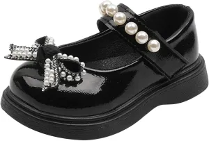 Toddler Girls Platform Shoes Bow Girls Dress Shoes Little Girl School Uniform Oxford Shoes Girls Mary Janes