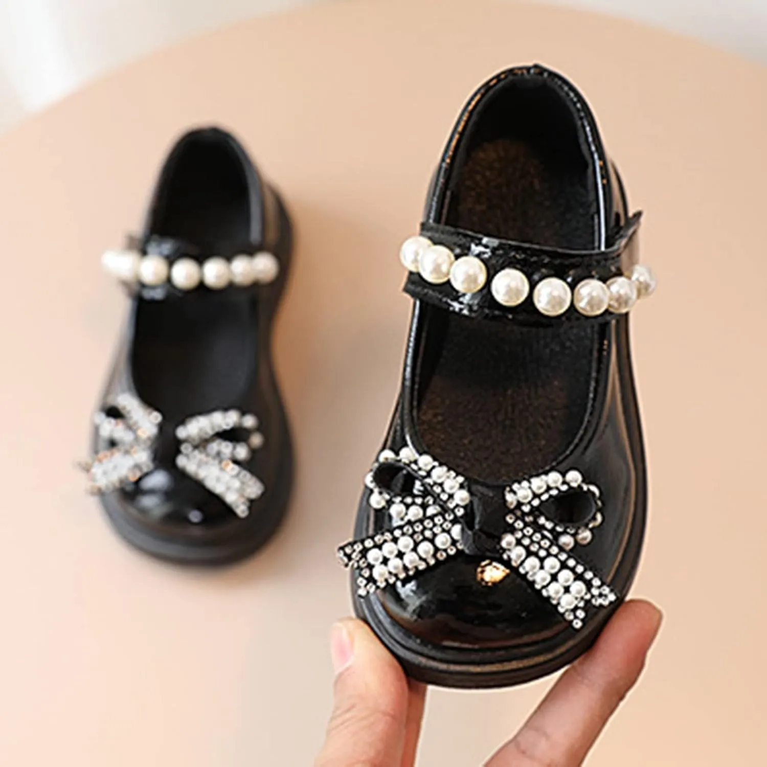Toddler Girls Platform Shoes Bow Girls Dress Shoes Little Girl School Uniform Oxford Shoes Girls Mary Janes