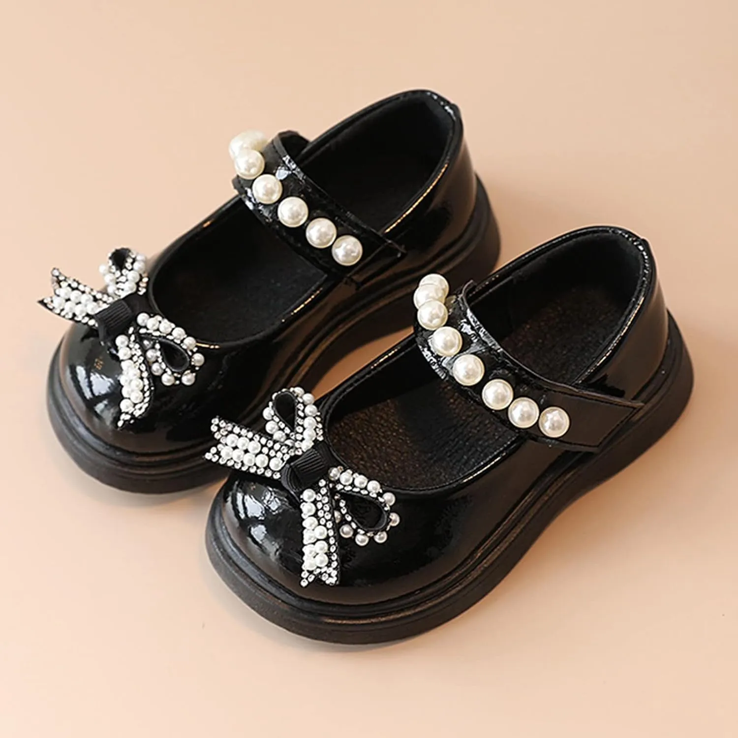 Toddler Girls Platform Shoes Bow Girls Dress Shoes Little Girl School Uniform Oxford Shoes Girls Mary Janes