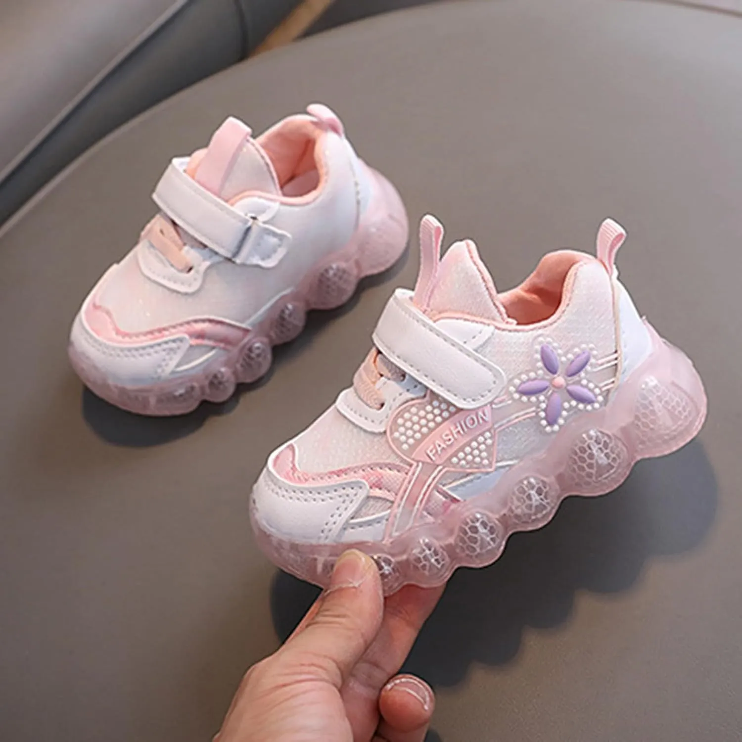 Toddler Light Up Shoes Summer and Autumn Children's Sports Shoes for Small and Medium Sized Children's Toddler Shoes