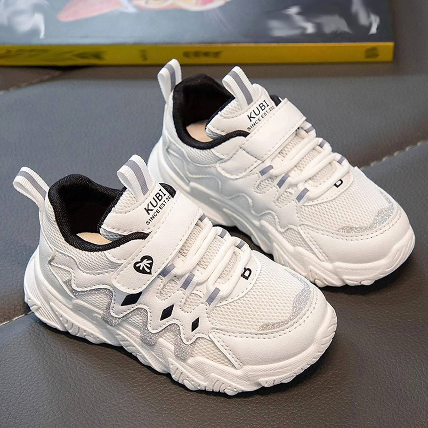 Toddler Mesh Sneaker Kids Boys Girls Breathable Tennis Non Slip Shoes for Running Walking Athletic Sports
