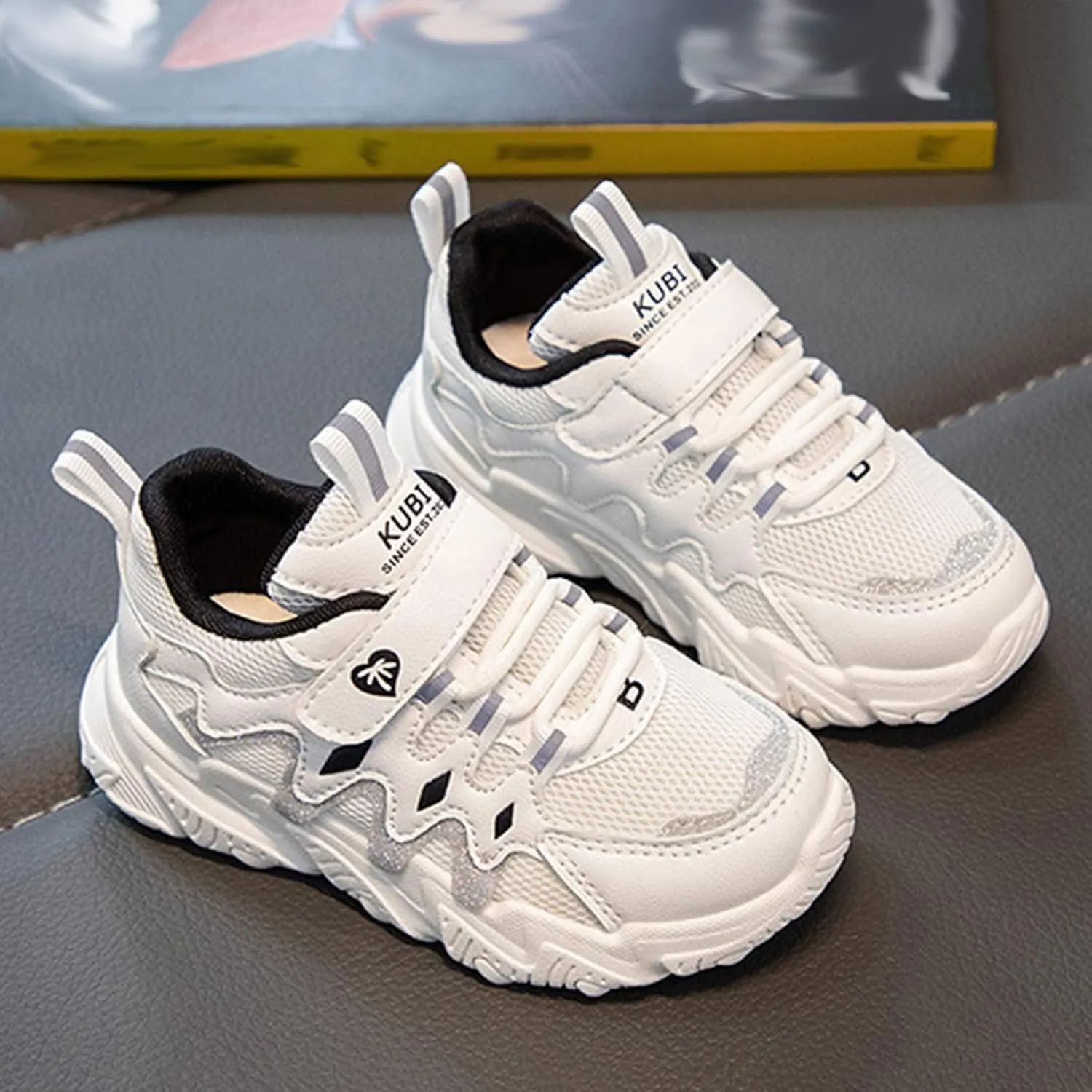 Toddler Mesh Sneaker Kids Boys Girls Breathable Tennis Non Slip Shoes for Running Walking Athletic Sports