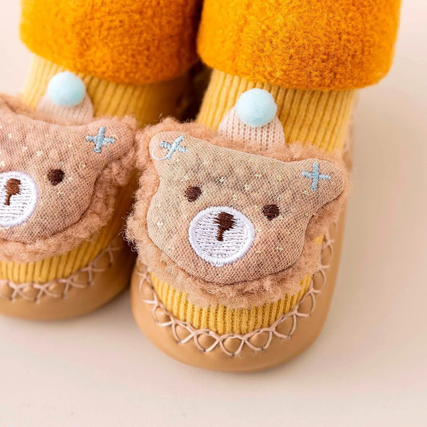 Toddler School Shoes Autumn and Winter Comfortable Baby Toddler Shoes Cute Cartoon Pattern Infant First Shoes