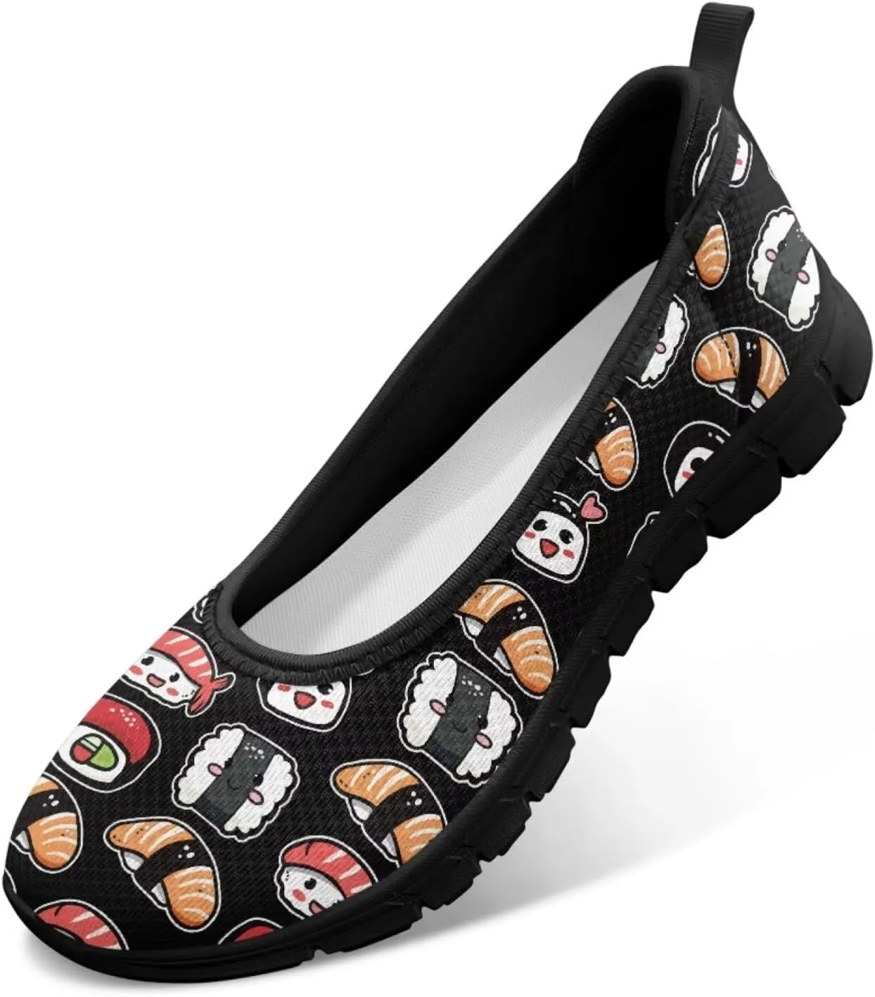 UNICEU Womens Casual Slip On Shoes Breathable Non-Slip Low Top Loafers Comfort Fashion Walking Work Sneakers