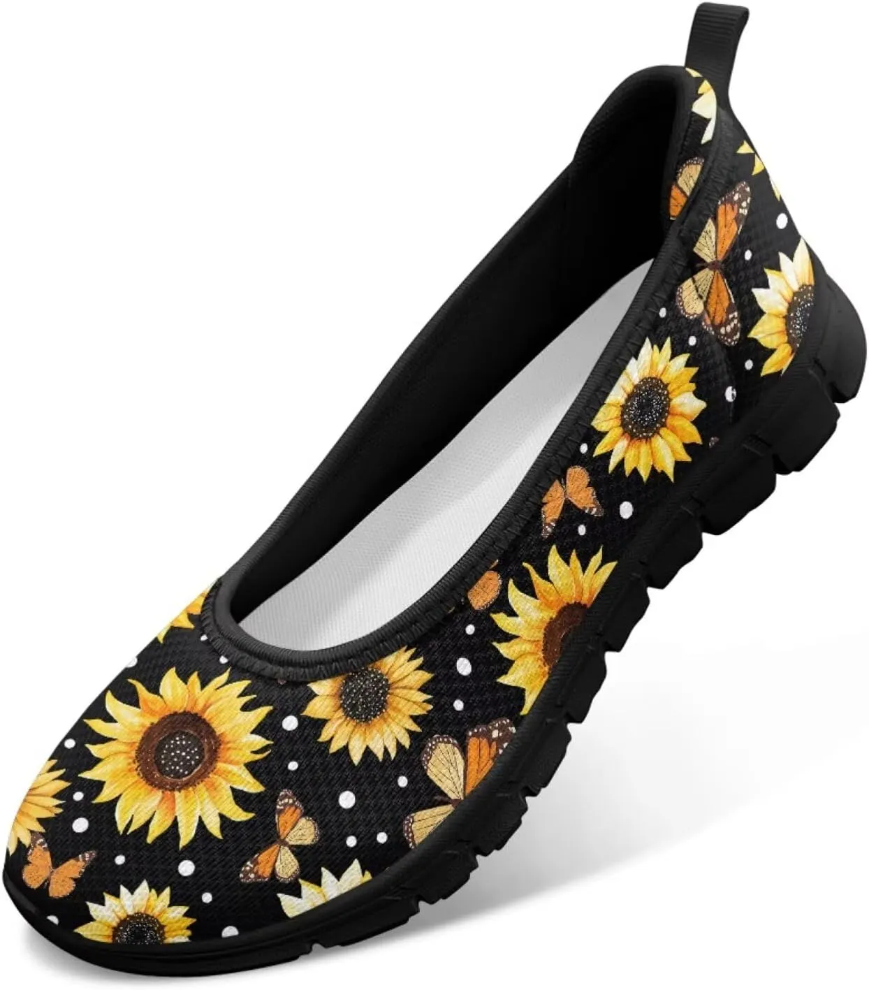 UNICEU Womens Slip On Shoes Casual Breathable Low Top Loafers Comfortable Non-Slip Fashion Walking Running Sneakers