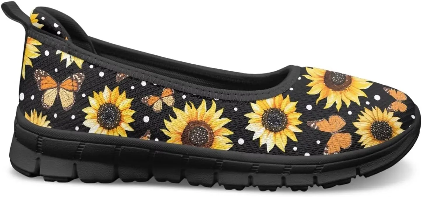 UNICEU Womens Slip On Shoes Casual Breathable Low Top Loafers Comfortable Non-Slip Fashion Walking Running Sneakers