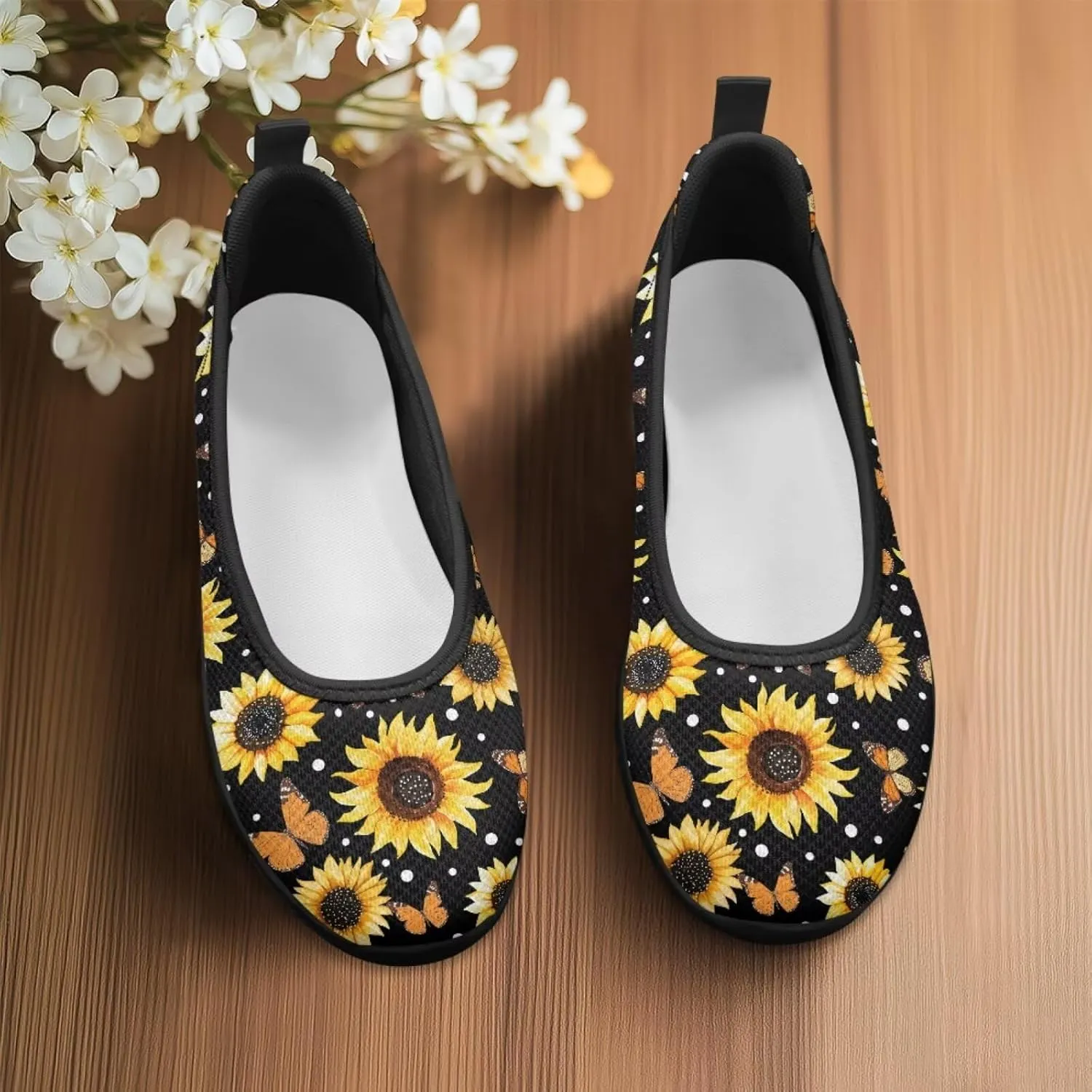 UNICEU Womens Slip On Shoes Casual Breathable Low Top Loafers Comfortable Non-Slip Fashion Walking Running Sneakers