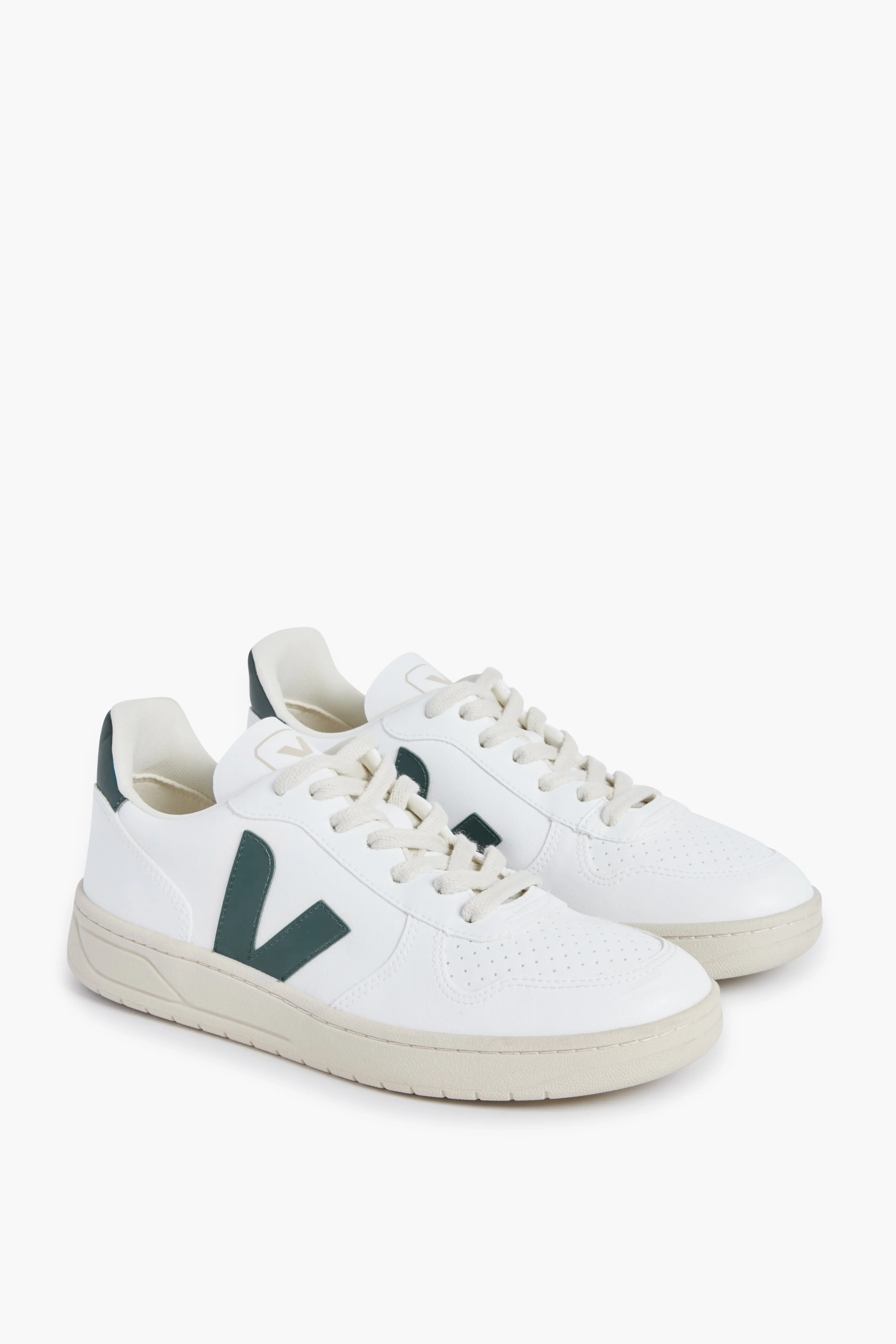 White Brittany V-10 Sneakers