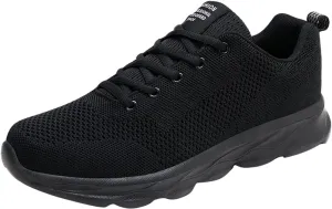 Womens Lace Up Sneakers Women Walking Tennis Shoes Non Slip Work Shoes Women Workout Men's Casual Shoes Fashion Sneakers White Tennis Shoe Cross Trainer Shoe