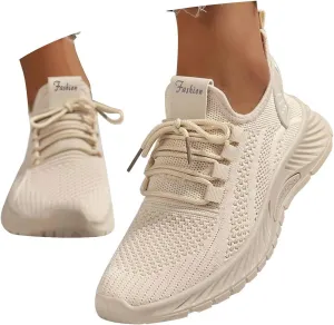 Womens Slip On Tennis Running Shoes Non Slip Fashion Sneakers Mesh Walking Shoes Gym Workout Breathable Work Shoes Comfortable Women's Athletic Shoes Lightweight