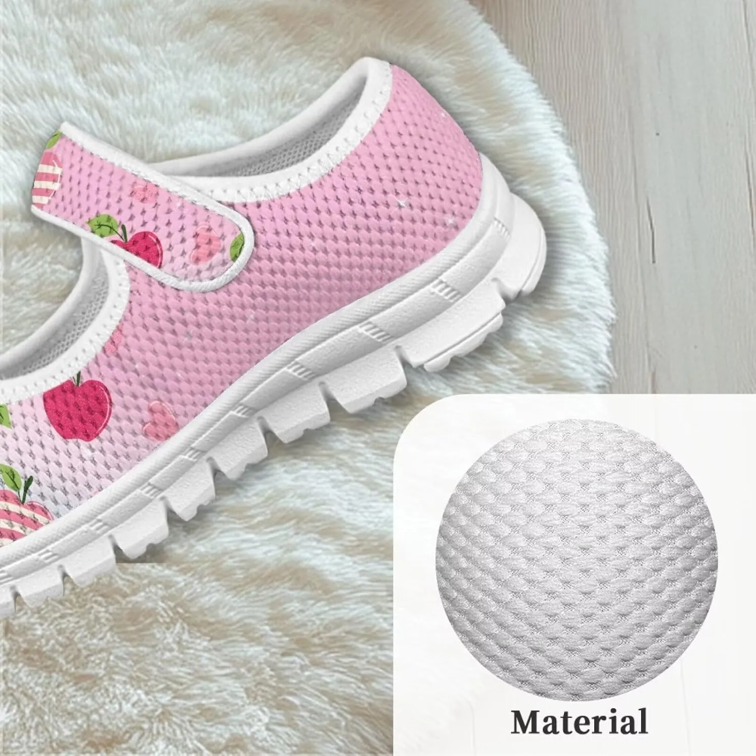 Yzaoxia Girls Sneakers 100 Days for School Shoes Tennis Shoes Hook and Loop Shoes Slip On Sneakes Walking Casual Sport Shoes Flat Footwear Trainers School Gym Outdoor